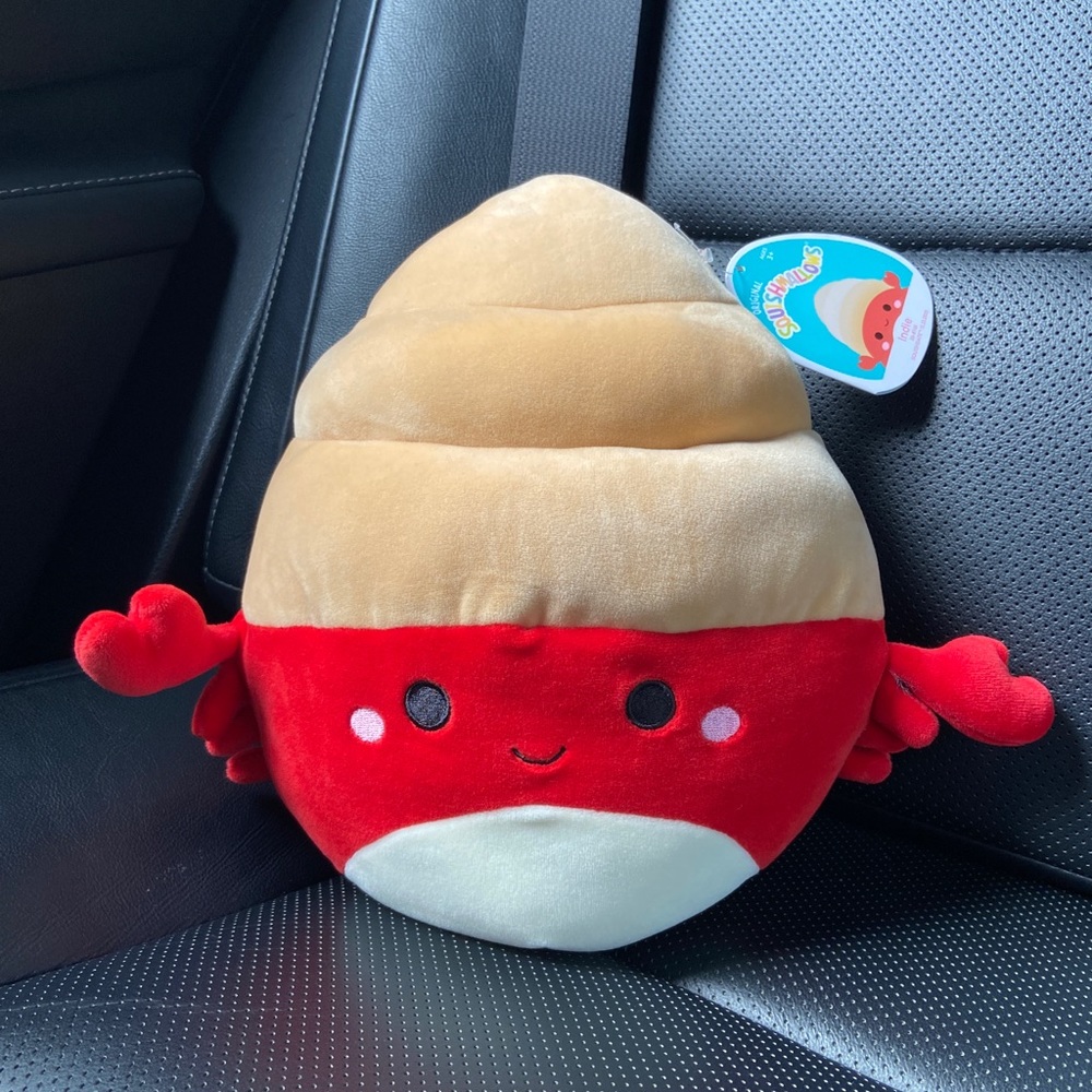 Indie the Hermit Crab Squishmallow 8”